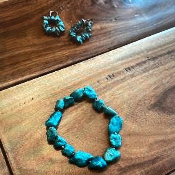 3 PC Turquoise Jewelry Set - Picture 3 of 4